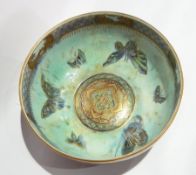 Wedgwood butterfly lustre pottery bowl by Daisy Makeig Jones,
