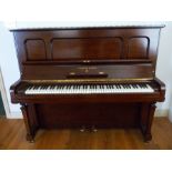 Steinway Vertegrand model K upright piano forte in mahogany case,