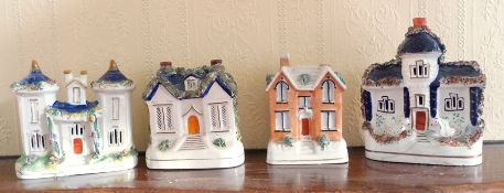Four Staffordshire houses