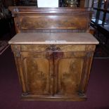 A George III mahogany drop flap table