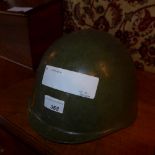 A WWII helmet