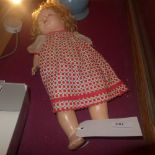 A vintage doll