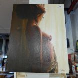 A Nude oil on canvas Lee Jones