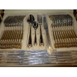A Versaille cased canteen of cutlery