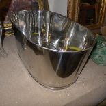 A large silver plated 'Lily Bollinger' w