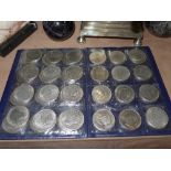 A case book of coins
