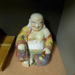 A porcelain Buddha