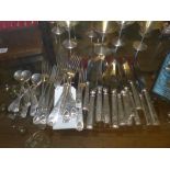 A Finnish hallmarked silver collection of flatware