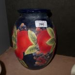 A William Moorcroft style porcelain vase