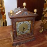 A C20th mantle clock with Roman numeral