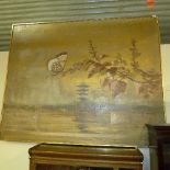 An oil on canvas of Oriental scene with