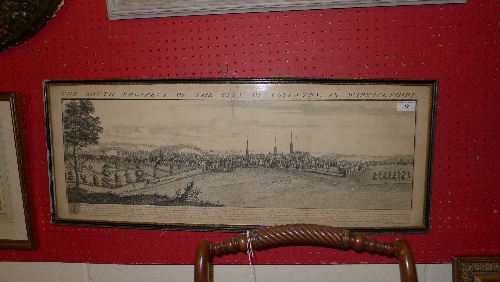 A C18th print entitled the ''South Prospect of Coventry''