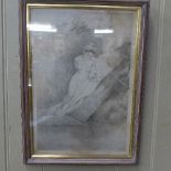 A pair of Charles Salton prints framed a