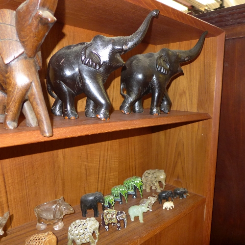 A collection of various elephants