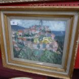 An oil on board 'Biot' by John Pawle signed lower left c. 1915 W 30.5 H 26 cm