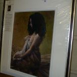 A limited edition colour print titled 'White Linen' by Fletcher Sibthorp