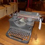 A vintage Oliver typewriter