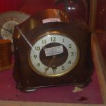 A 1930's Smiths Bakelite mantel clock