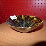 A Chinese tortoiseshell glazed ceramic bowl