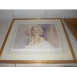 Two limited edition prints of Marilyn Monroe by Gordon King both from an edition of 850 signed in