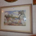 A signed print by Joanne Sibley, 'Bodden Town, Grand Cayman'