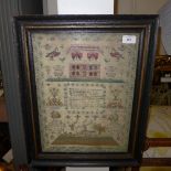 A William IV sampler Louiza Sweeper 1836