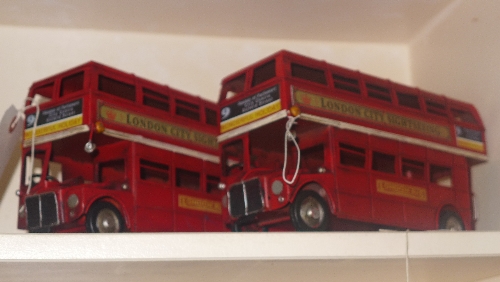 A pair of Routemaster buses