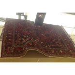 A fine North West Persian Bakhtiar carpet 320 cm x 217 cm central floral pendant medallion with