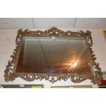 An early C19th Italian wall mirror the r