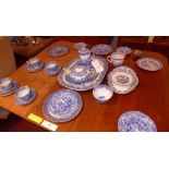 A Copeland Spode Italian pattern dinner service and some similar items