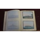 An early C19th fine book of gouache studies of Naples signed Francesco Rinaldi-1820 period