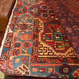 A fine North West Persian Nahaward rug 250 cm x 155 cm central pendant medallion with repeating