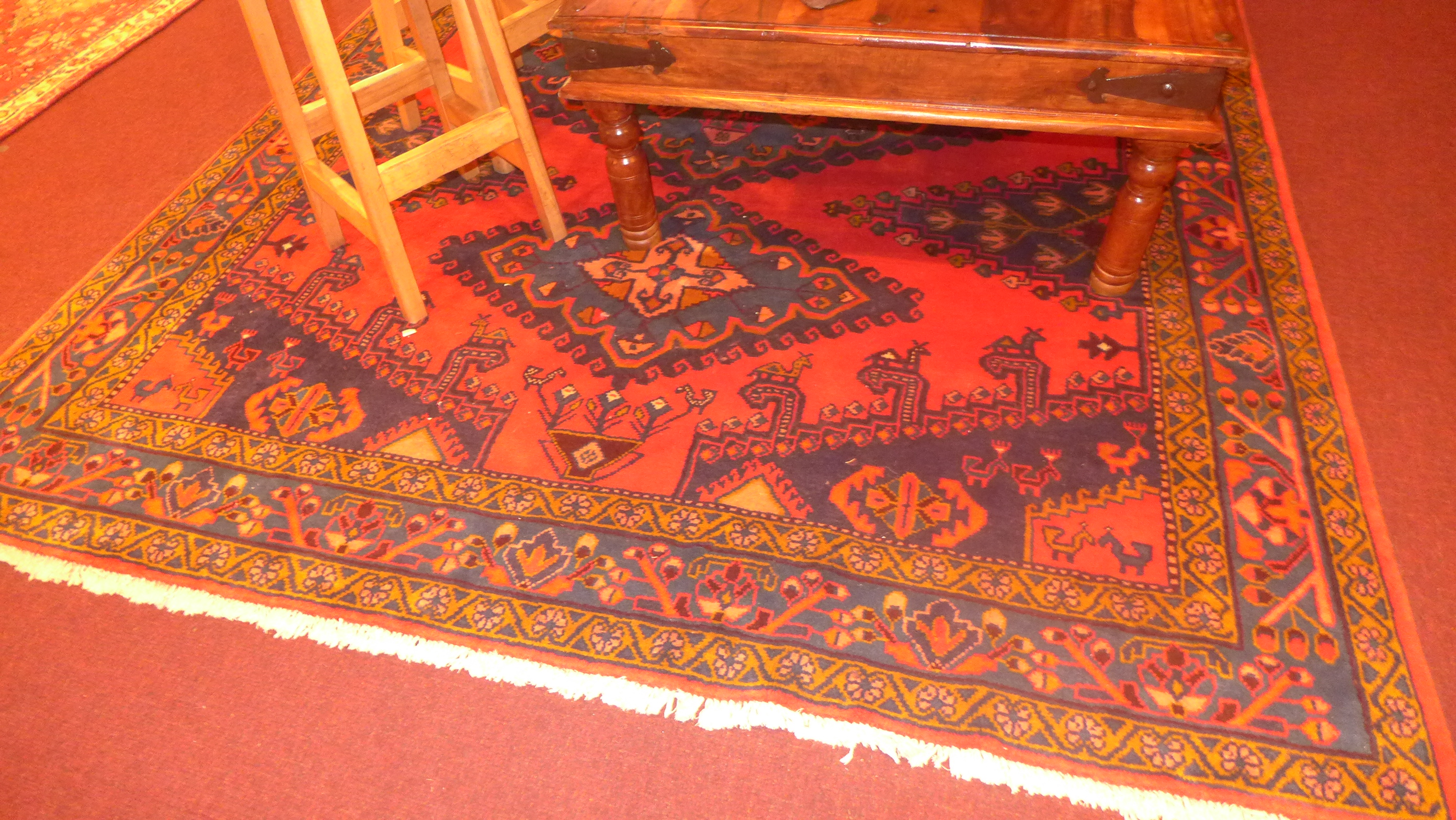 A fine North West Persian Heriz carpet t