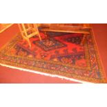 A fine North West Persian Heriz carpet t