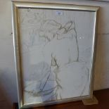 A Toulouse Lautrec limited edition lithograph 'La Toilette' hand numbered and blindstamped