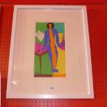 A glazed and framed Henri Matisse original lithograph, unsigned 'Zulma' printed by Mourlot RRP £850