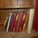 Five volumes of Punch and some other books
