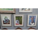 A set of four colour prints after Picasso