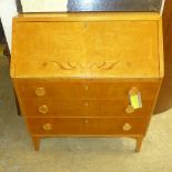 A maple wood bureau,