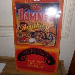 An original unframed album poster 'Anything' by The Damned