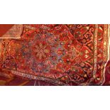 A fine North West Persian Bakhtiar rug, 206cm x 150cm,