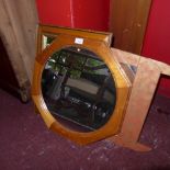 A group of three various mirrors