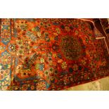 An extremely fine North West Persian Nahawand rug, 250cm x 150cm,