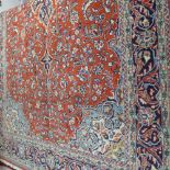 A fine central Persian Sarouk rug, 237cm x 135cm,