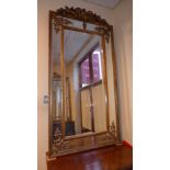 A french style pier mirror of large size