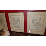 Three Greek mythology lithographs