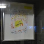 Pablo Picasso, 'La Petite Corrida' Xxe Siecle, original lithograph, signed in plate, 1970,