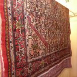 A fine North West Persian Malayer rug 200cm x 128cm,