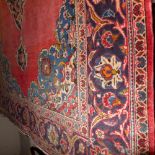 A fine central Persian Kashan rug,