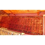 A extremley fine North West Persian Malayer runner 305cm x 90cm,